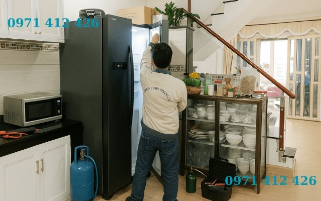 Sửa tủ klạnh Samsung side by side tại Hà Nội uy tín